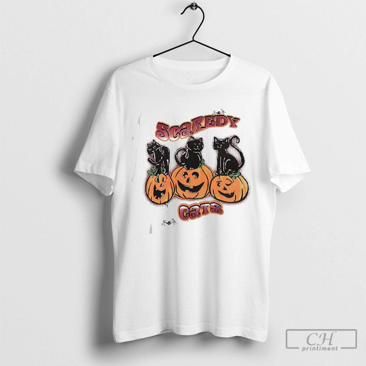 Official Scaredy Cats Halloween Pumpkin Sweater Unisex