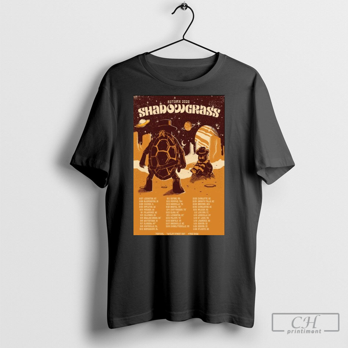 Official Shadowgrass Autumn 2025 Fall Tour Dates Turtle Sweater Unisex