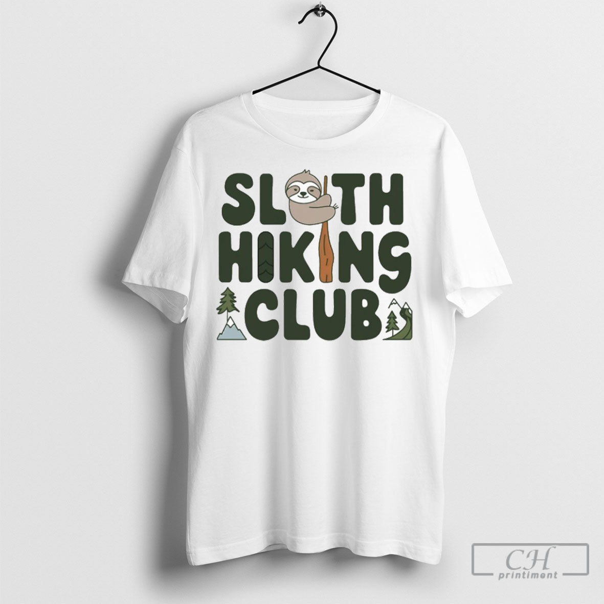Official Sloth Hiking Club Shirt Sweater Unisex
