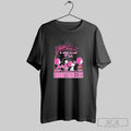 Official The Peanuts Walking X West Virginia Mountaineers In October We Wear Pink Shirt Unisex