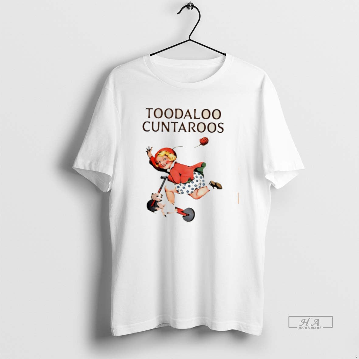Official Toodaloo Cuntaroos Cartoon Vintage Tee Unisex