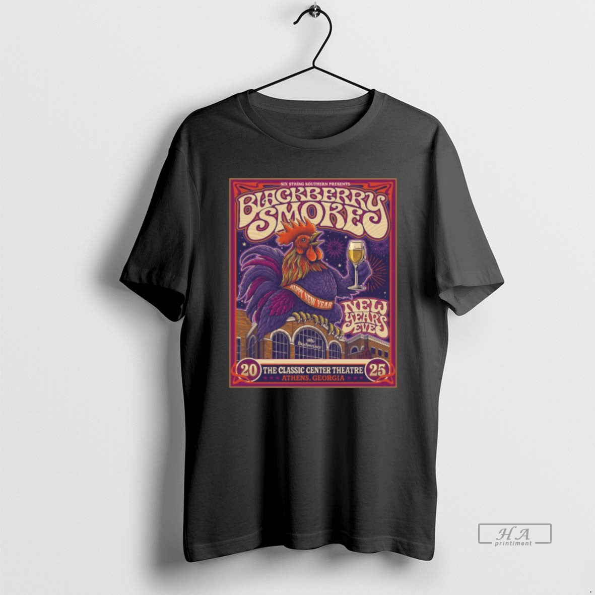 Official Trendy Blackberry Smoke The Classic Center Theatre In Athens Ga On December 31 2025