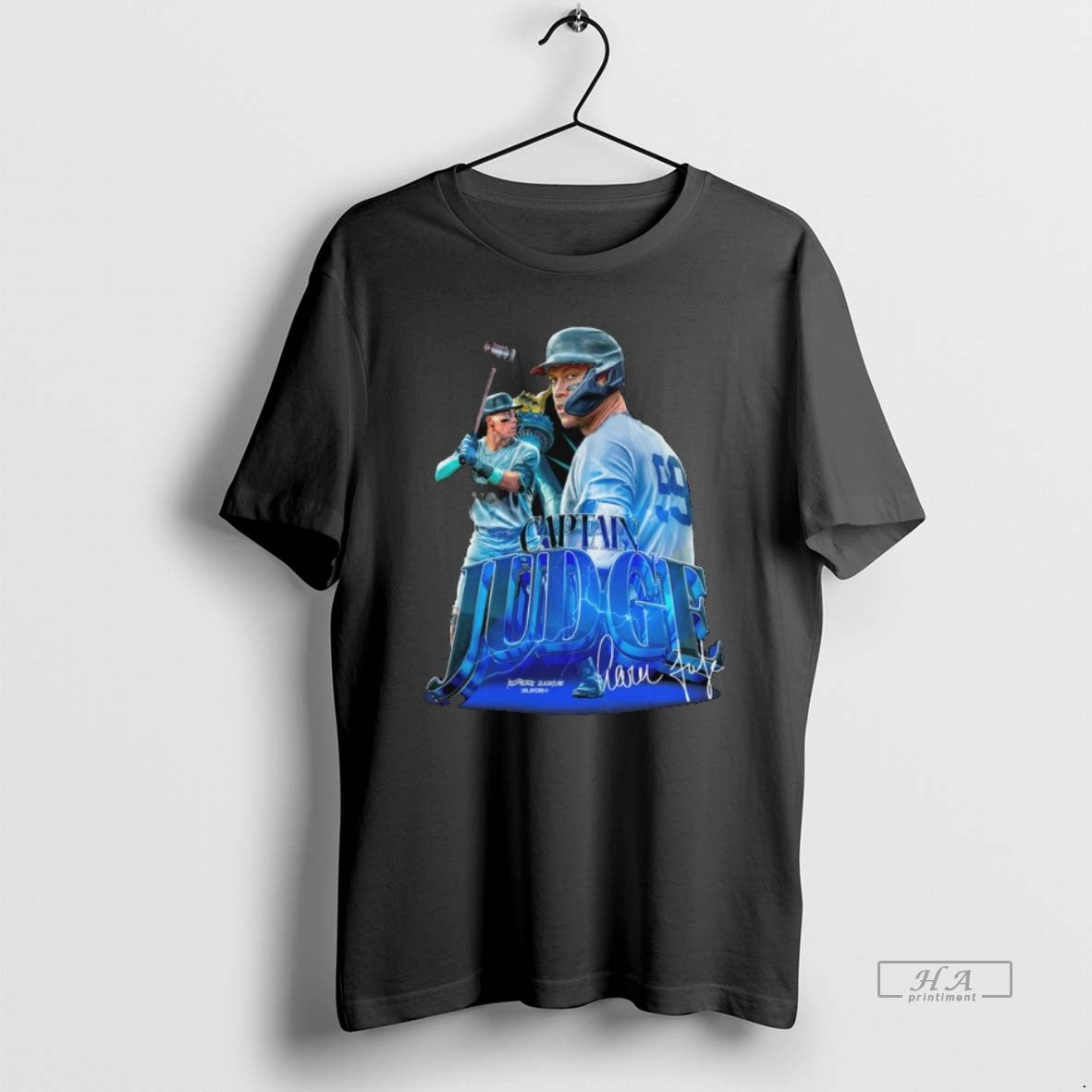 Official Trendy Captain Aaron Judge New York Yankees Signature Long Sleve Unisex