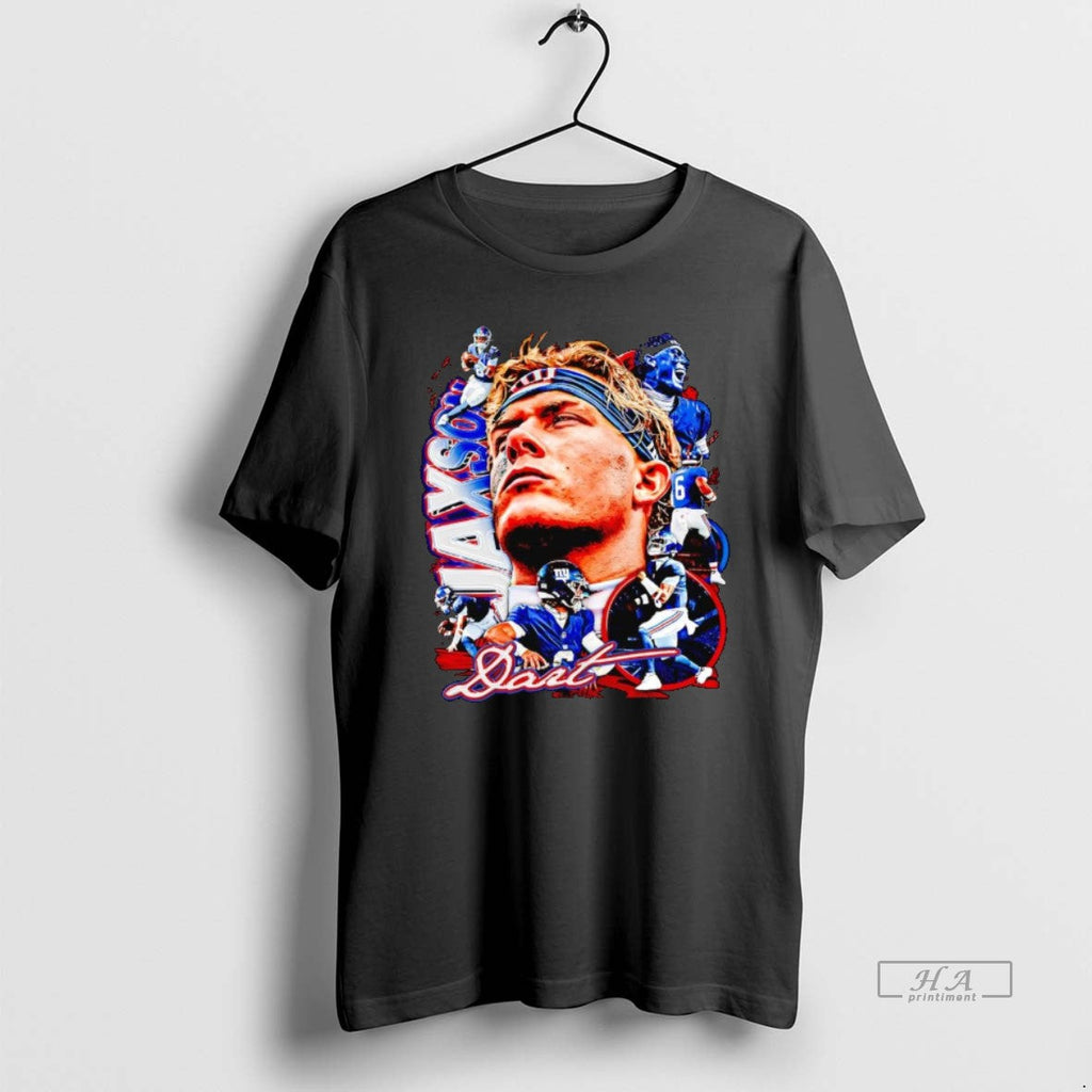 Official Trendy Jaxson Dart Picture Collage New York Giants Unisex