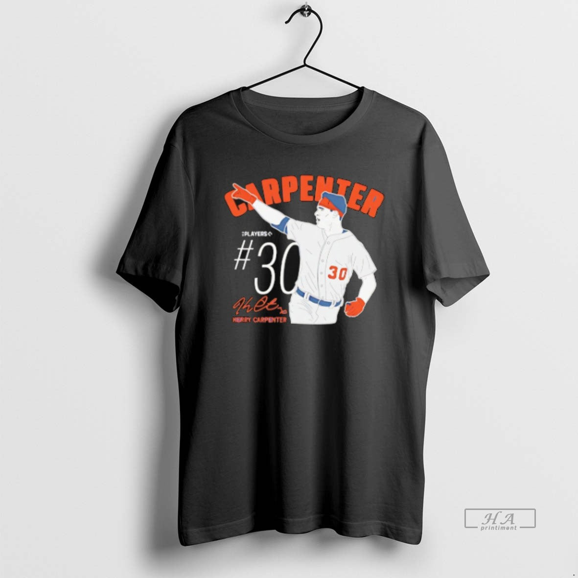 Official Trendy Kerry Carpenter Detroit Tigers No 30 Signature Art Unisex