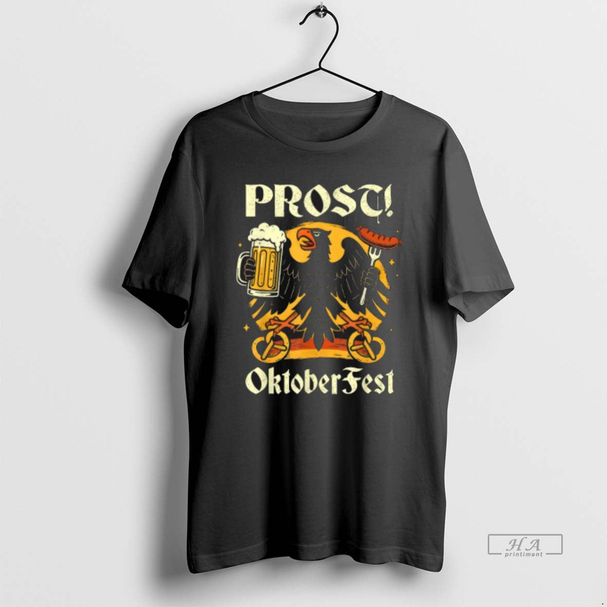 Official Trendy Prost Oktoberfest German Eagle Beer Unisex