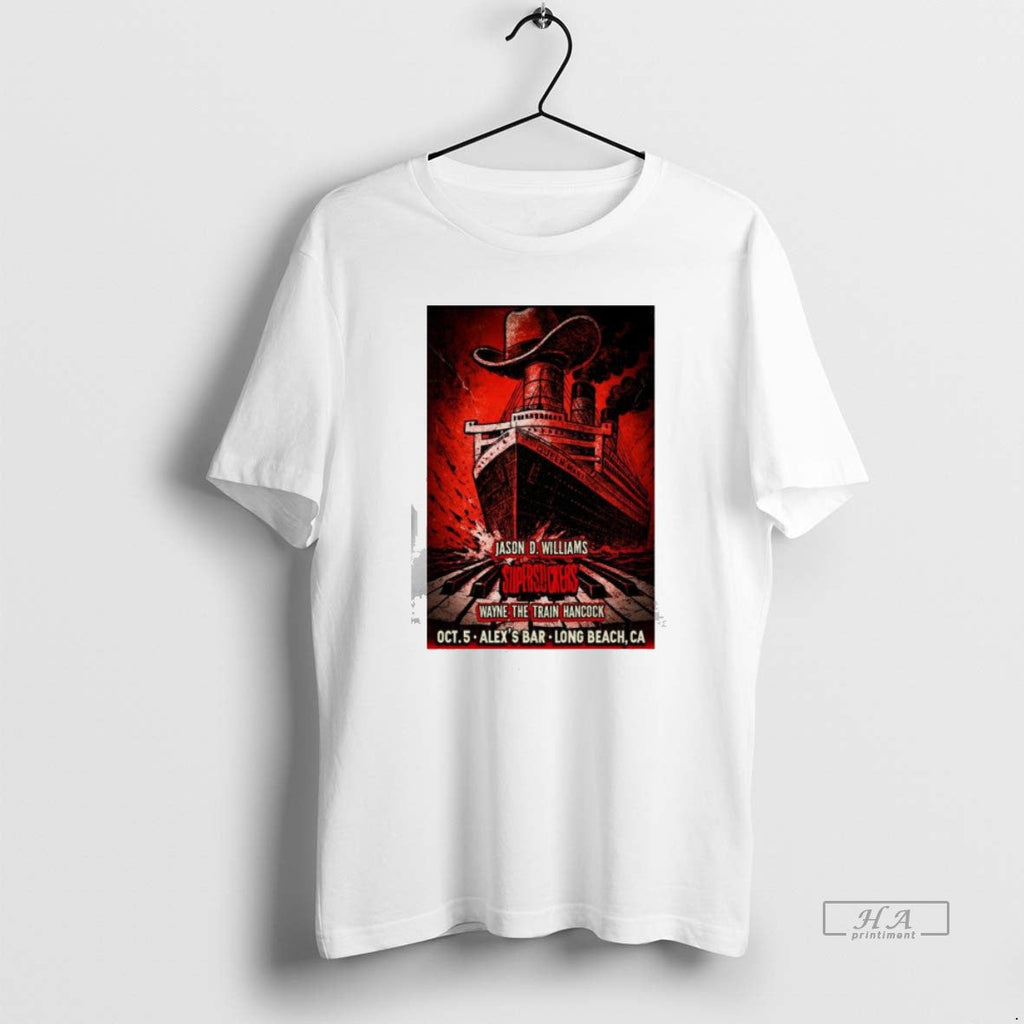 Official Trendy Supersuckers Alexs Bar Long Beach Ca Oct 5 2025 Unisex