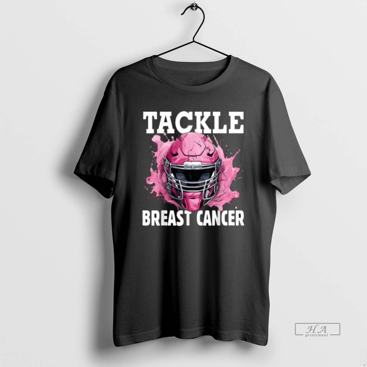 Official Trendy Tackle Football Breast Cancer Awareness Pink Ribbon Unisex