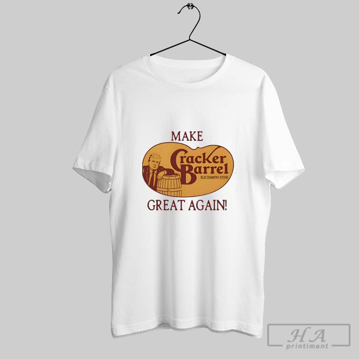 Official Trump Make Cracker Barrel Great Again Unisex