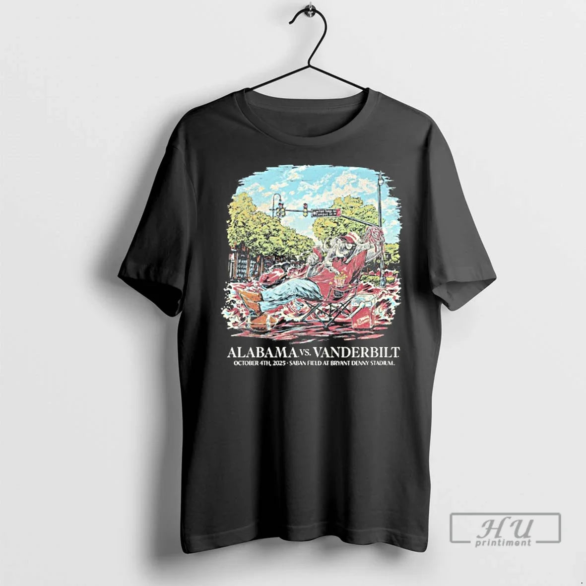 Officials Alabama Vs Vanderbilt 2025 Vintage T Shirts Unisex