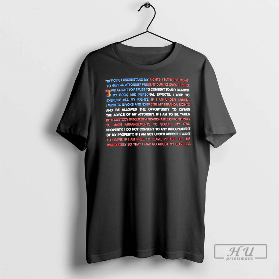 Officials Babylon X Virgil Abloh Rights T Shirt Unisex