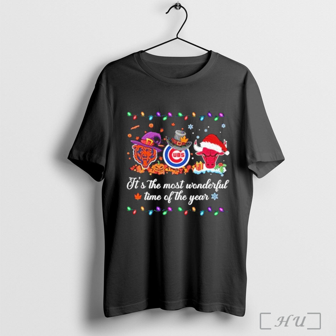 Officials Bears Bulls Cubs Logo Its The Most Wonderful Time Of The Year Unisex