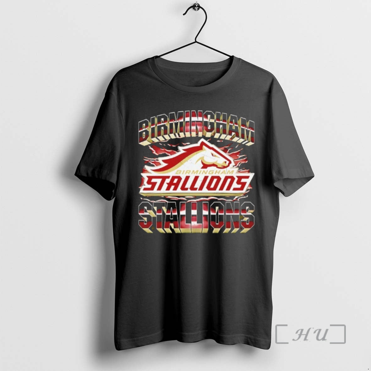 Officials Birmingham Stallions Logo Graphic Vintage Unisex