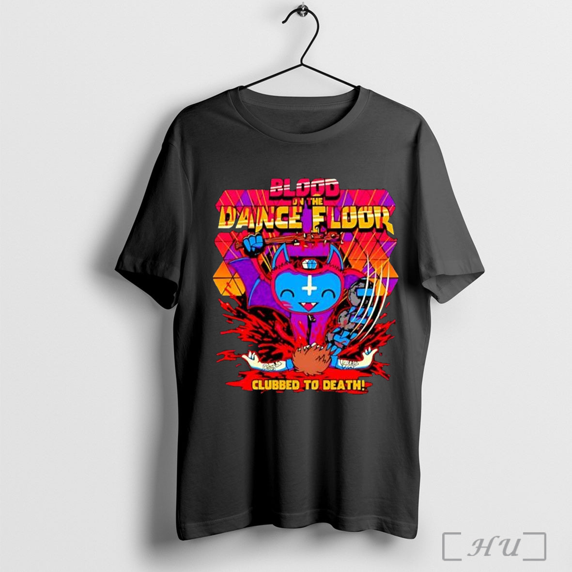 Officials Blood On The Dance Floor Clubbed To Death T Shirt Unisex