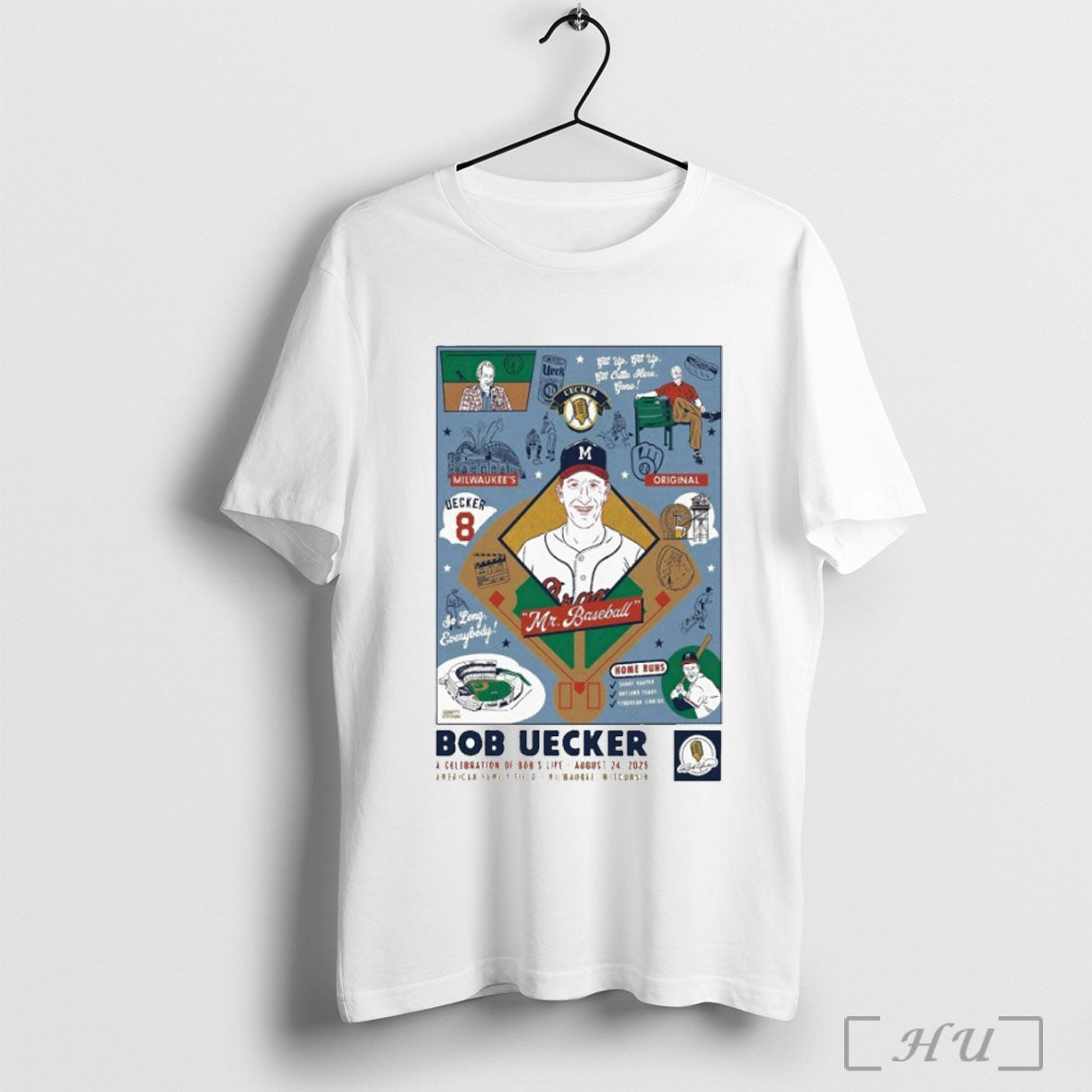 Officials Bob Uecker Celebration Of Life Milwaukee Brewers A Celebration Of Bobs Life 2025 American