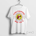 Officials Buc Ees Fire Fighter Always Ready Mascot Graphic Unisex