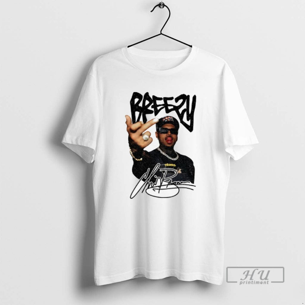 Officials Chris Brown Breezy Bowl Tour 2025 Signature Music T Shirt Unisex