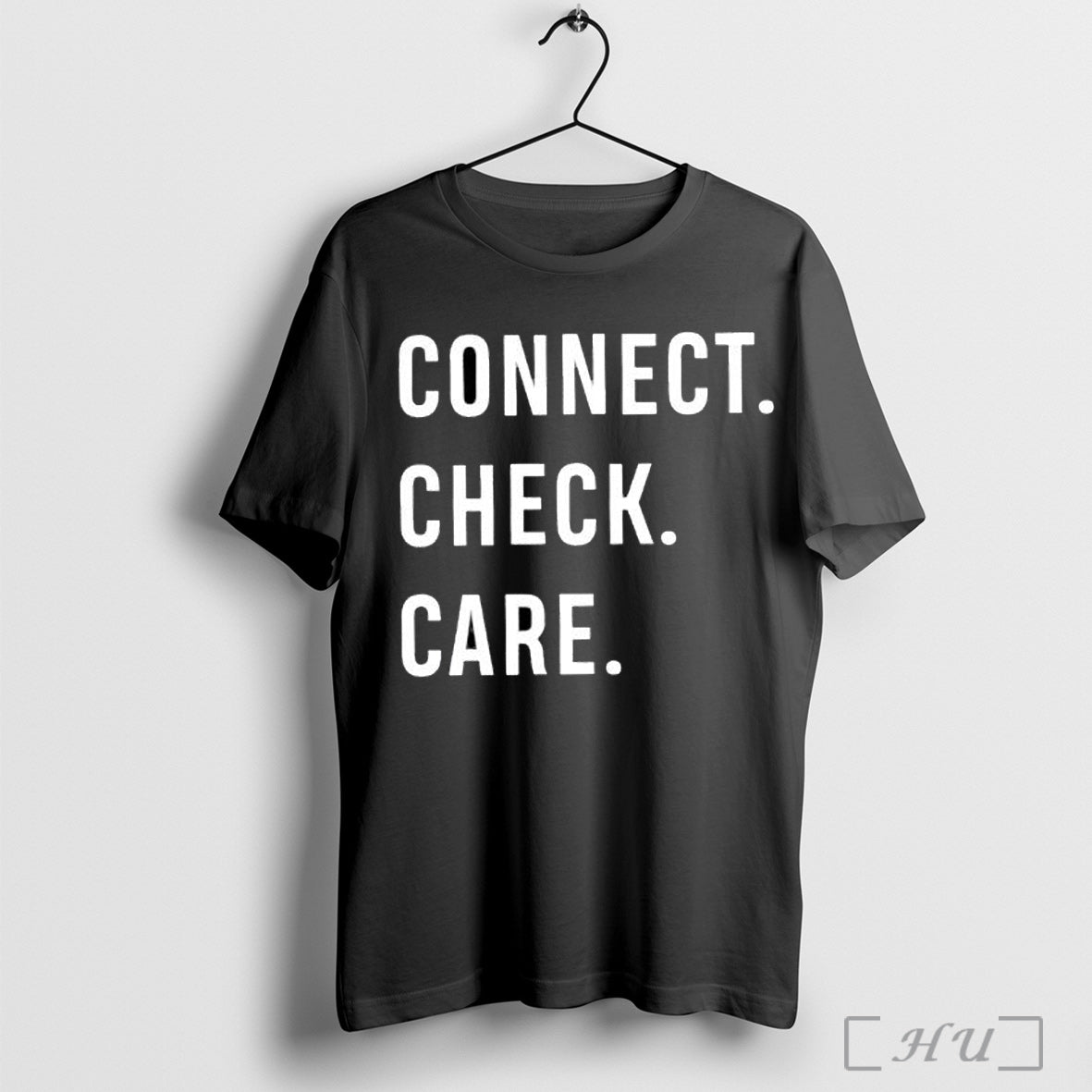 Officials Connect Check Care Letter T Shirt Unisex