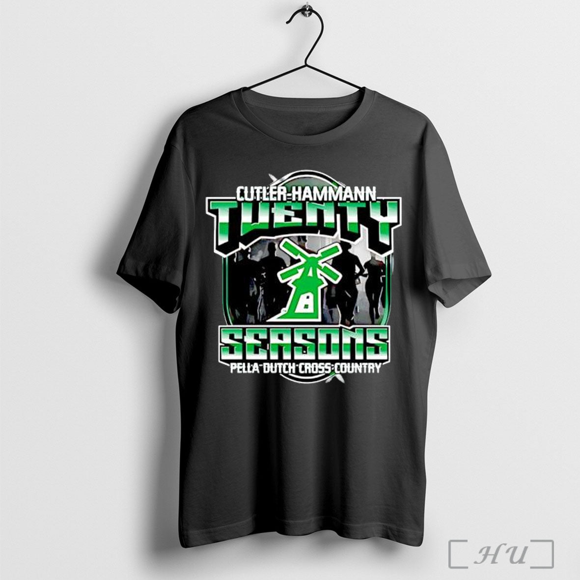 Officials Cutler Hammann Twenty Seasons Pella Dutch Cross Country Logo T Shirt Unisex