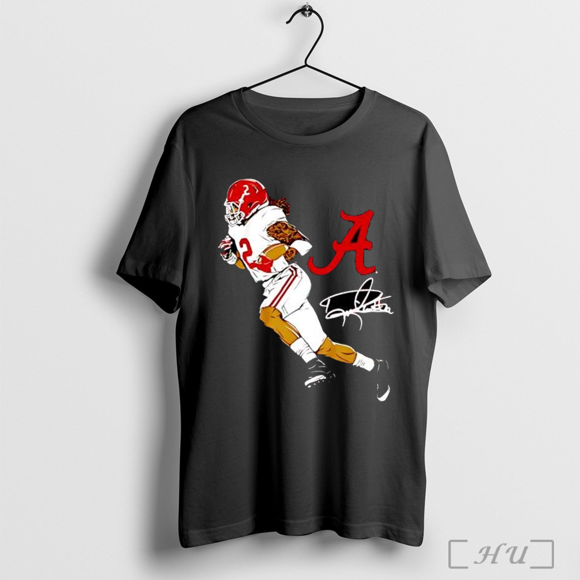 Officials Derrick Henry Superstar Pose Alabama Football Signature T Shirt Unisex