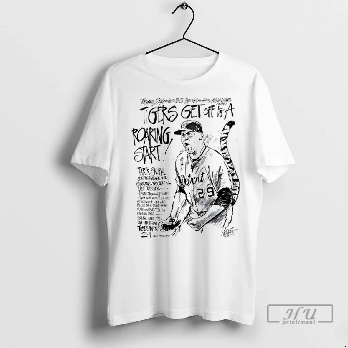 Officials Detroit Tigers Tarik Skubal Get Of To A Roaring Start T Shirts Unisex