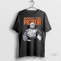 Officials Donald Trump Bald Lock Him Up Illustration Arrest The President 2028 T Shirts Unisex