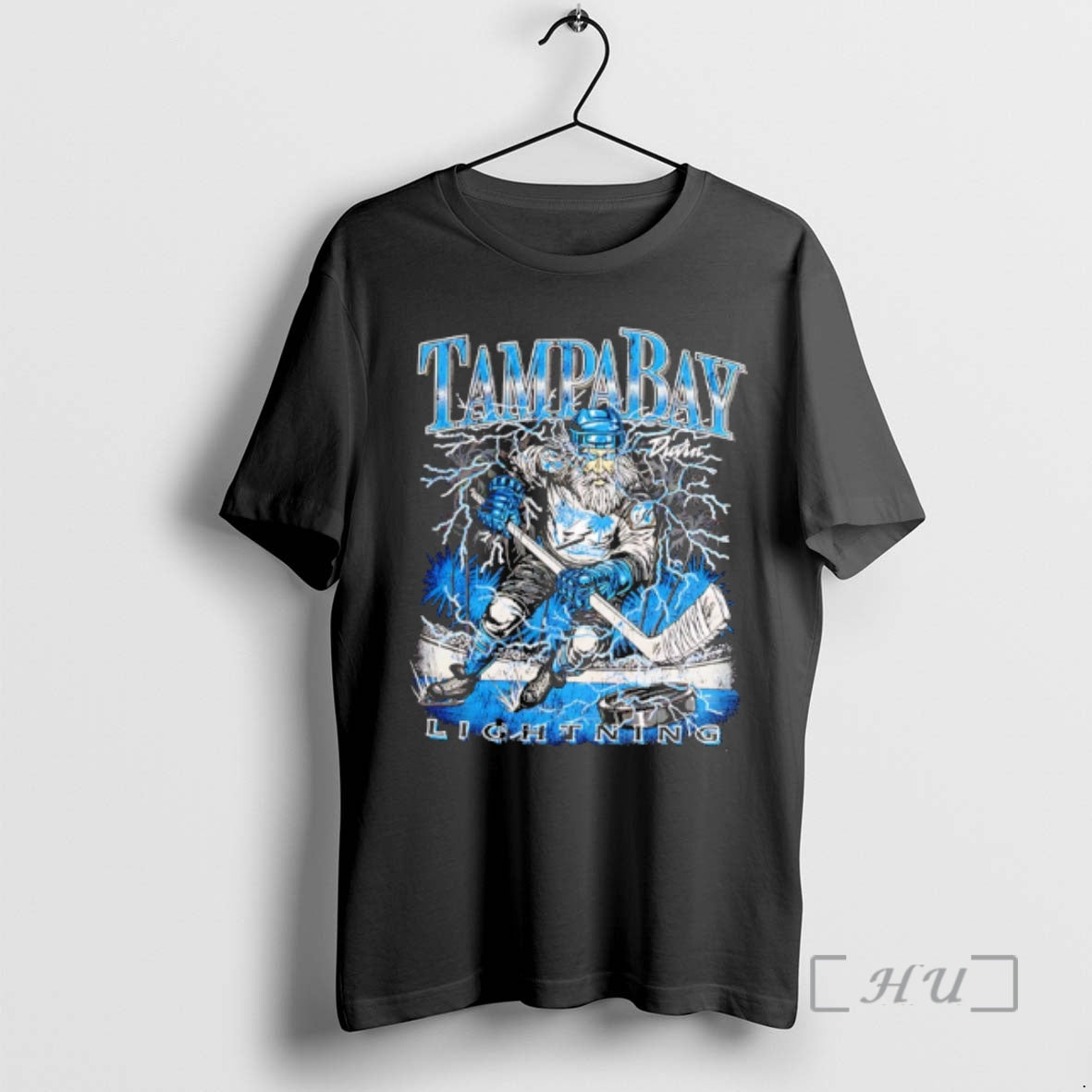 Officials Duvin X Tampa Bay Lightning Zeus Mascot Graphic Unisex