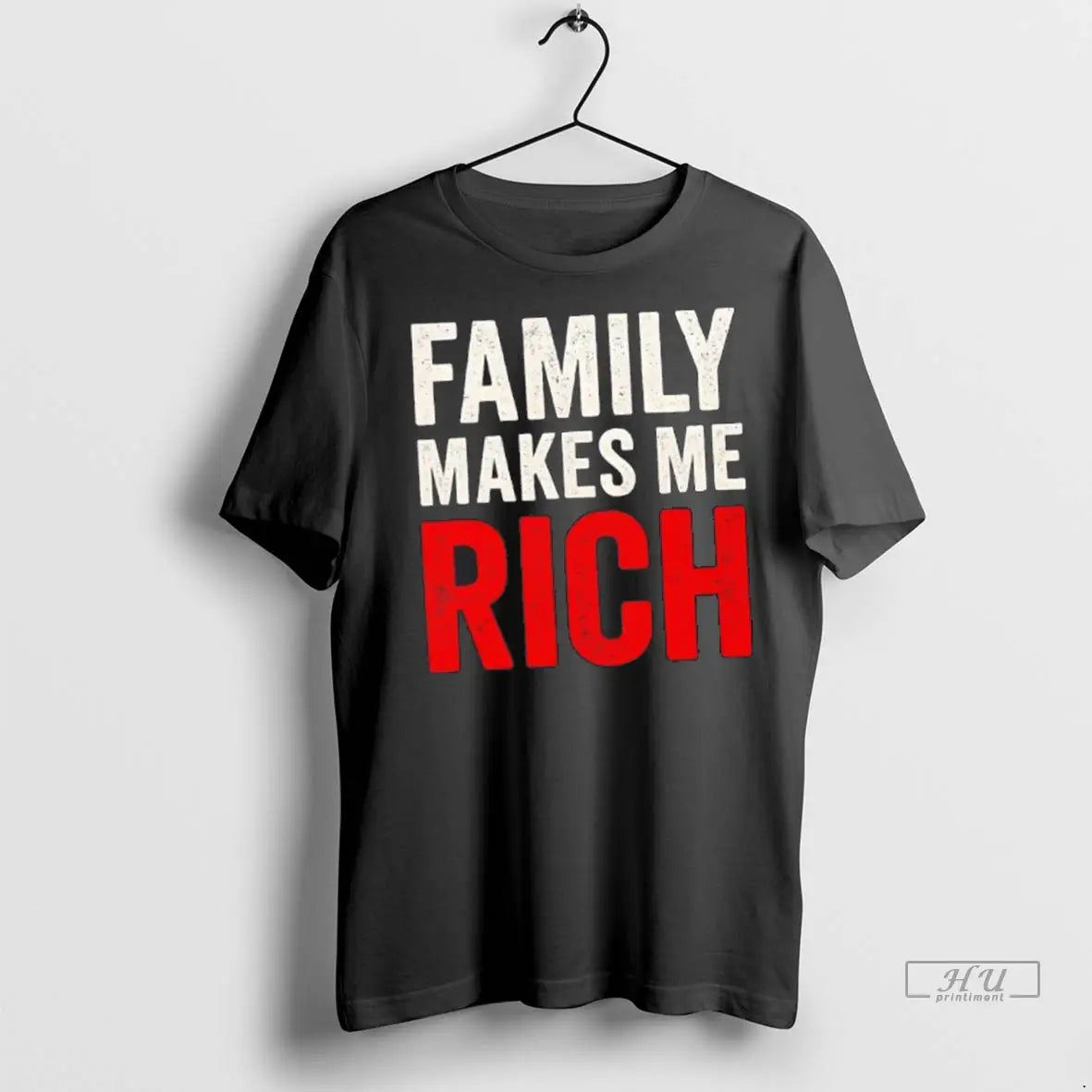 Officials Family Makes Me Rich T Shirts Unisex