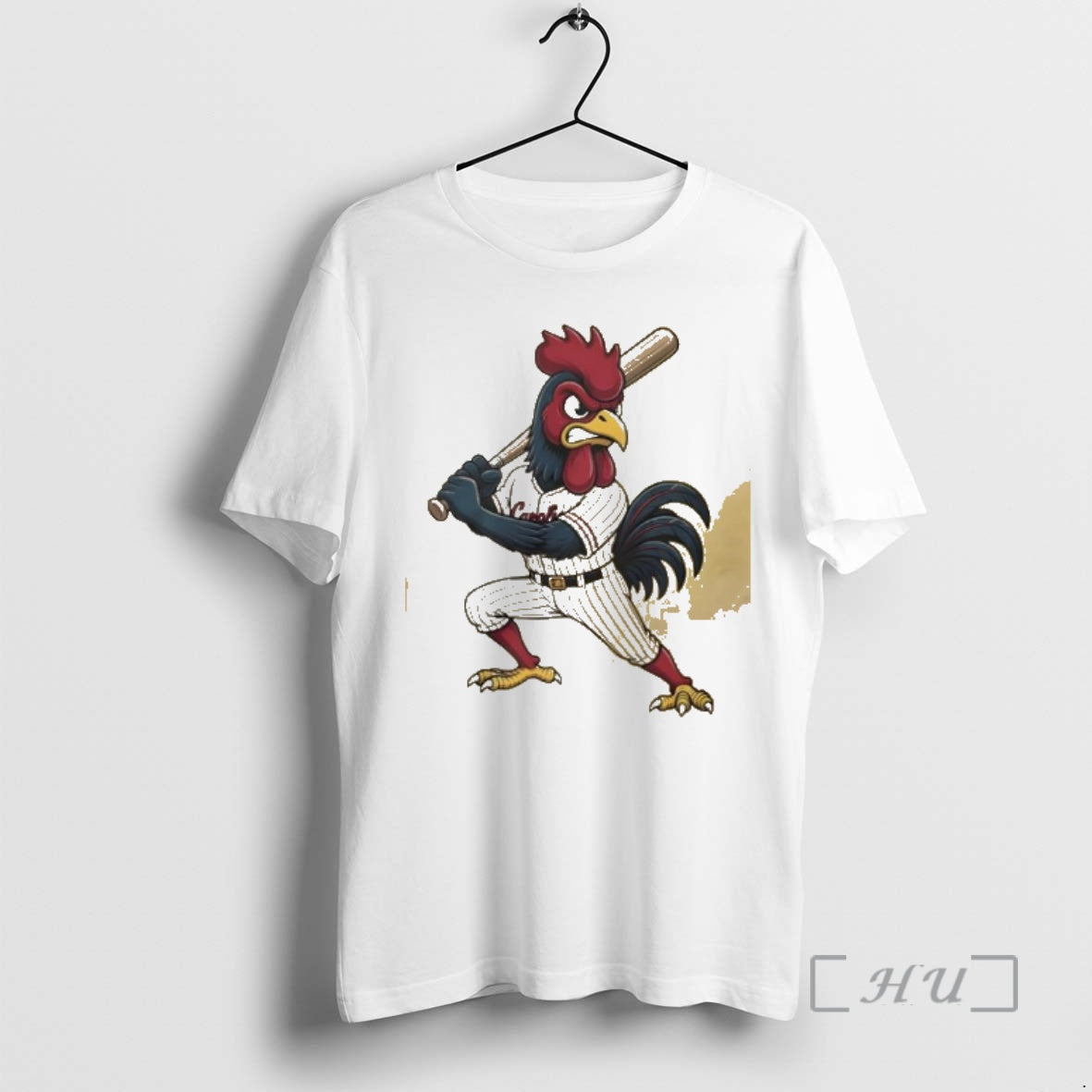 Officials Fierce Rooster Baseball Mascot Unisex