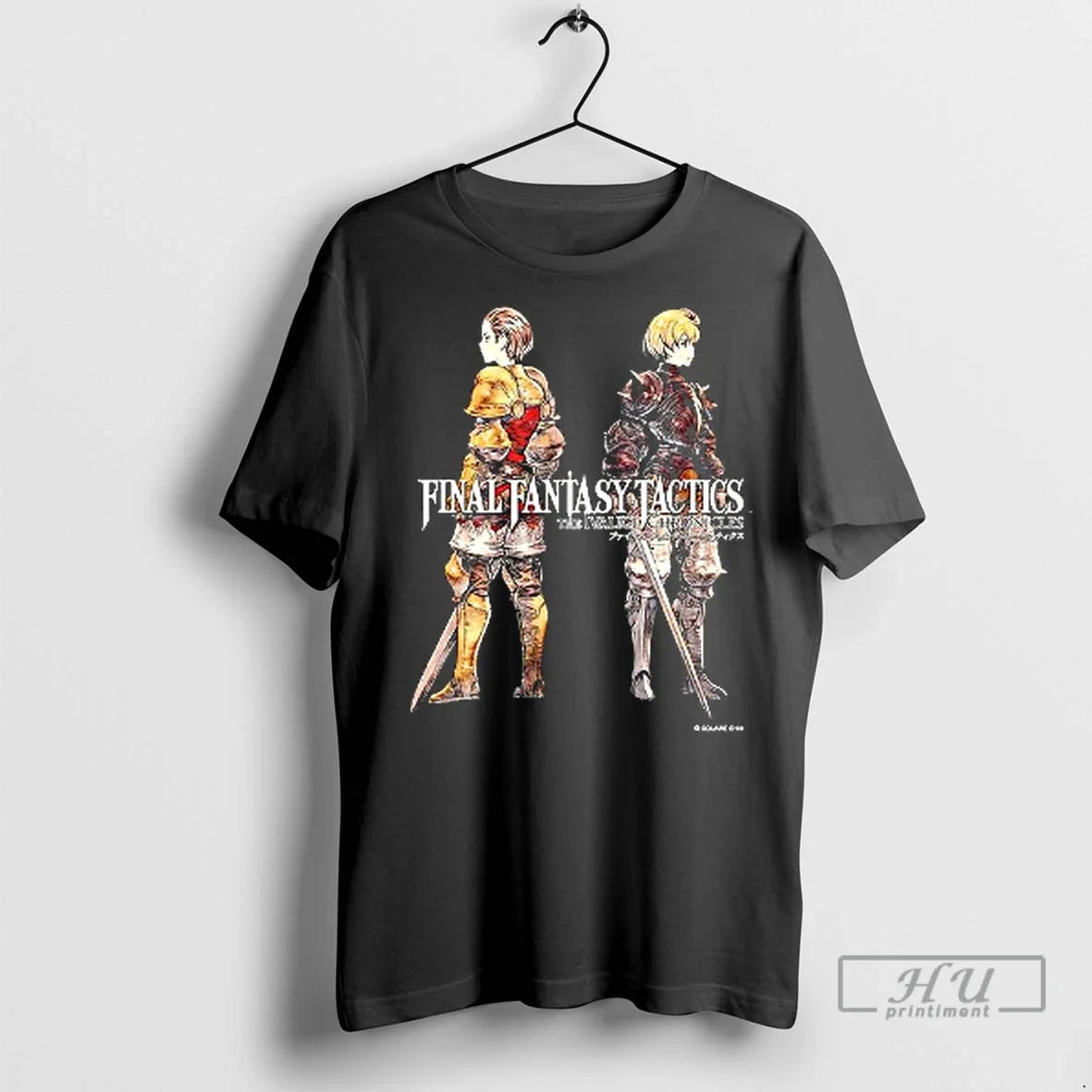 Officials Final Fantasy Tactics The Ivalice Chronicles Delita And Ramza T Shirt Unisex