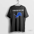 Officials Freedom Detroit Lions Football Logo T Shirts Unisex