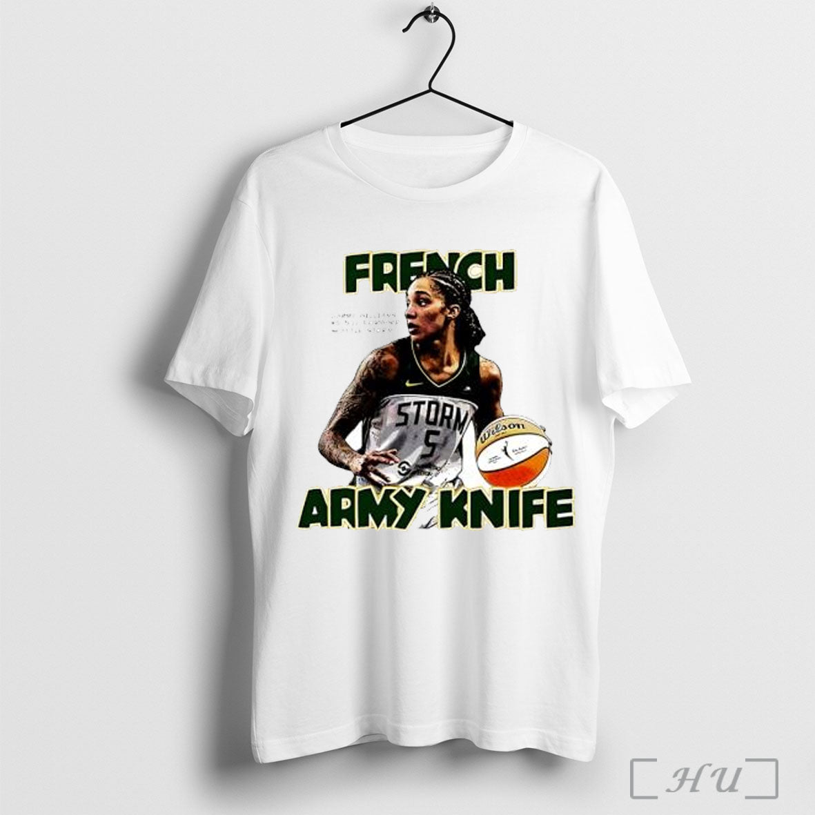 Officials French Army Knife Gabby Williams Seattle Storm Wnba T Shirt Unisex