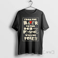 Officials From The River To The Sea Palestine Will Be Free Premium T Shirts Sweater Unisex