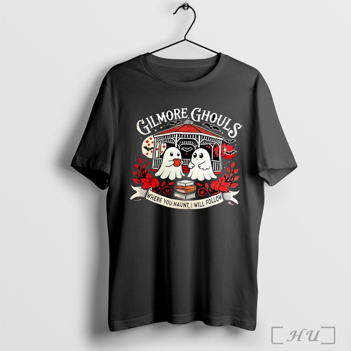 Officials Gilmore Ghouls Where You Haunt I Will Follow Halloween T Shirt Unisex