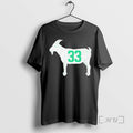 Officials Goat 33 Larry Bird Boston Celtics Basketball St Patricks Day Premium T Shirts Sweater