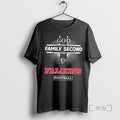 Officials God First Family Second Then Falcons Football Sports Graphic Unisex