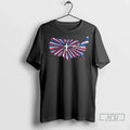 Officials Godly America Jesus Crosses Us Flag T Shirt Unisex