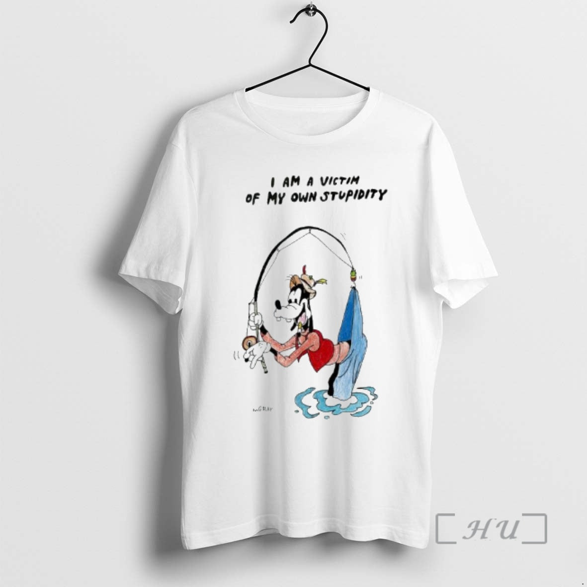 Officials Goofy I Am A Victim Of My Own Stupidity Unisex