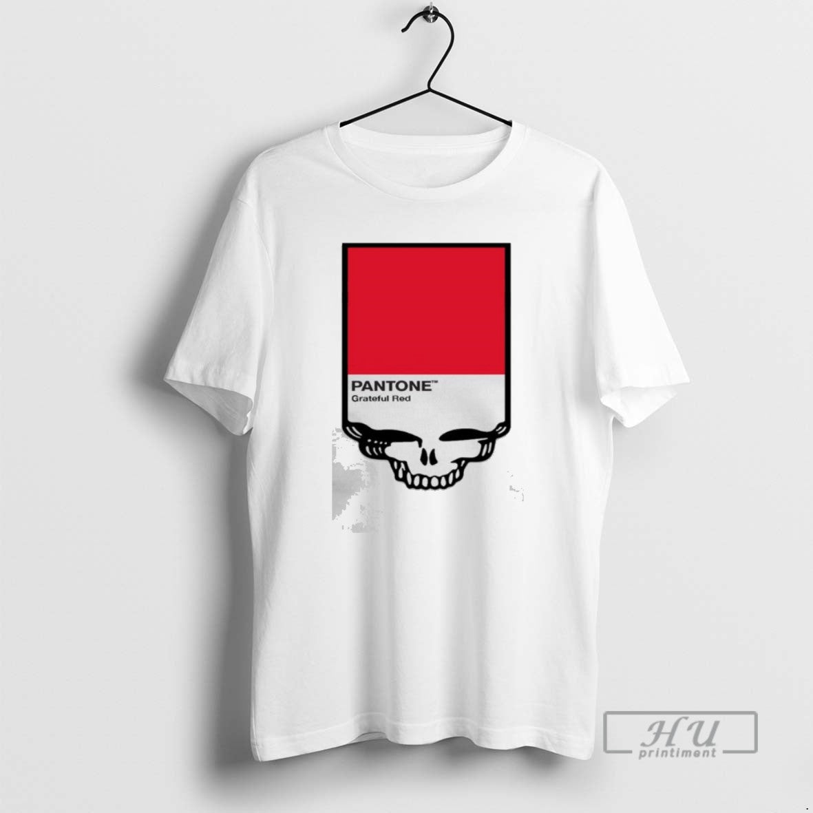 Officials Grateful Red Pantone T Shirt Unisex