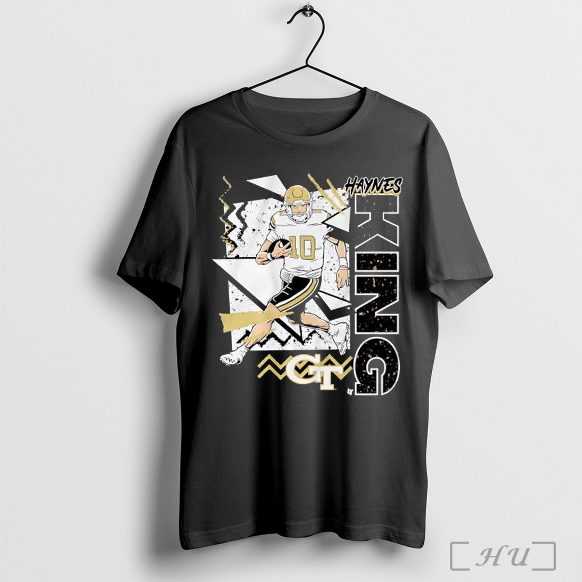 Officials Haynes King Georgia Tech Yellow Jackets Football Vintage 90s Style T Shirt Unisex
