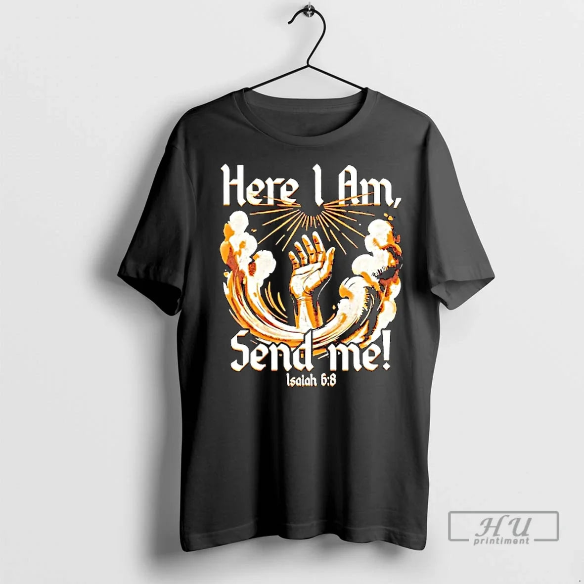 Officials Here I Am Send Me Isaiah 6 8 T Shirt Unisex