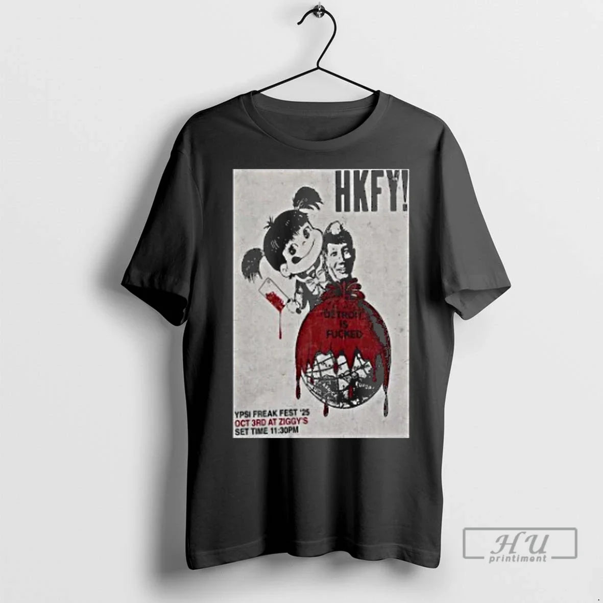 Officials Hong Kong Fuck You Tour Detroit Mi Oct 2025 T Shirts Unisex