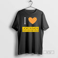 Officials I Heart Jesus And Jesus Loves You T Shirt Unisex