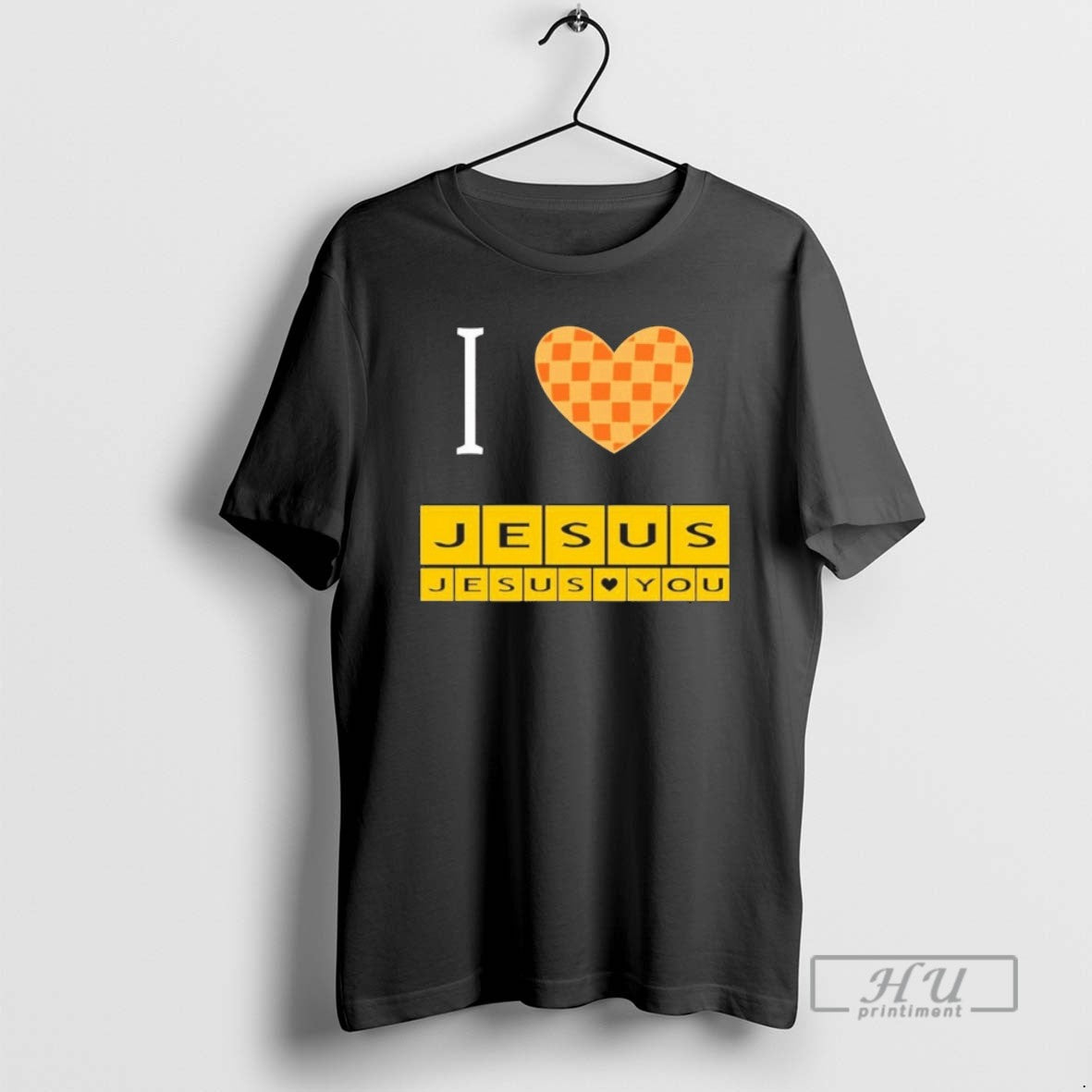 Officials I Heart Jesus And Jesus Loves You T Shirt Unisex
