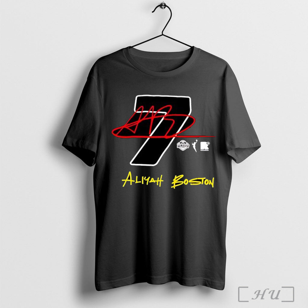 Officials Indiana Fever Aliyah Boston 7 Signature T Shirt Unisex