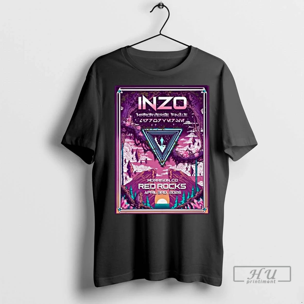 Officials Inzo April 3 2026 Red Rocks Amphitheatre Show Long Sleve T Shirt Unisex