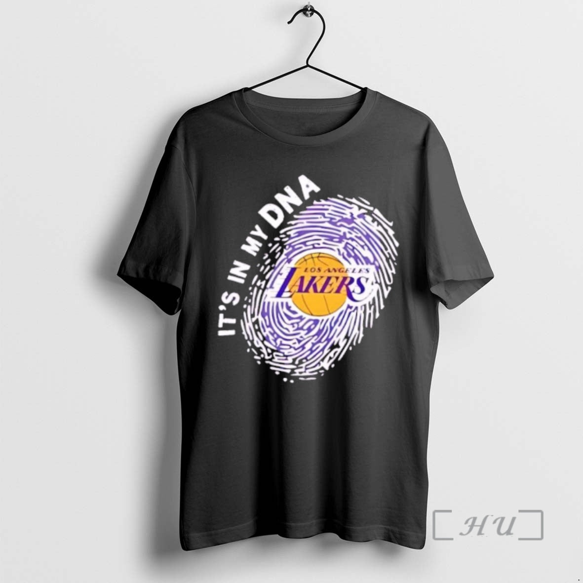 Officials Its In My Dna Los Angeles Lakers Fingerprint Basketball Unisex
