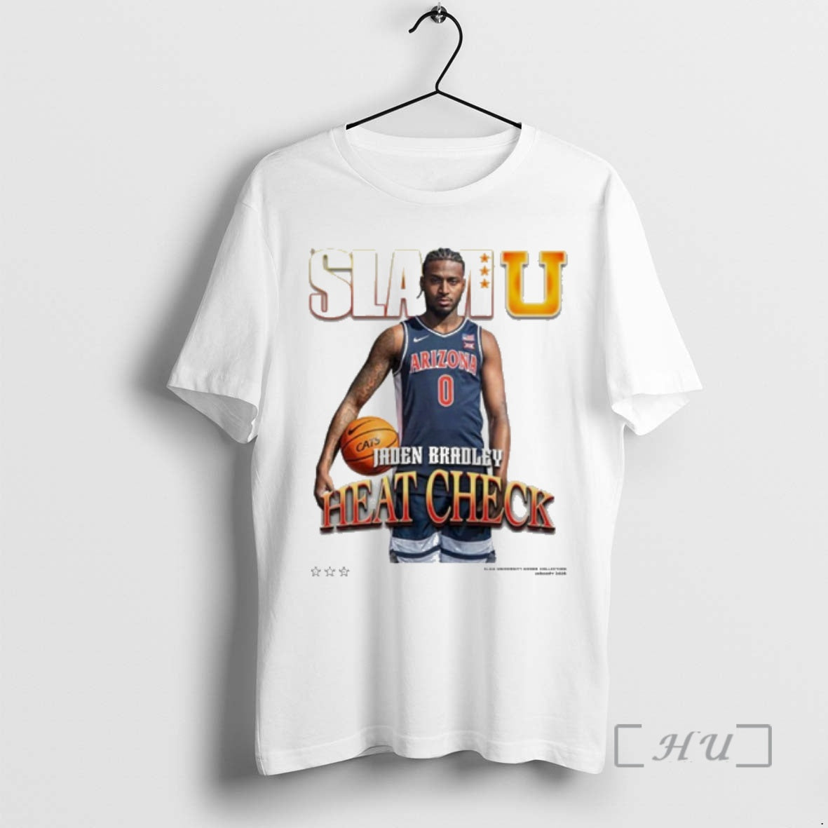 Officials Jaden Bradley Arizona Wildcats Slamu Heat Check Cover Unisex