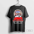 Officials Jaws 50th Anniversary Roy Scheider Robert Shaw Richard Dreyfuss Signature T Shirts