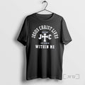 Officials Jesus Christ Lives Within Me Cross Logo Unisex